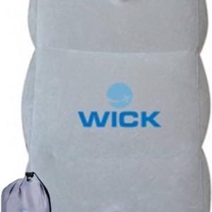 Wick Wings - Wick Air Vliegtuigbedje - Opblaasbaar - Reiskussen - Voetensteun - Antislip
